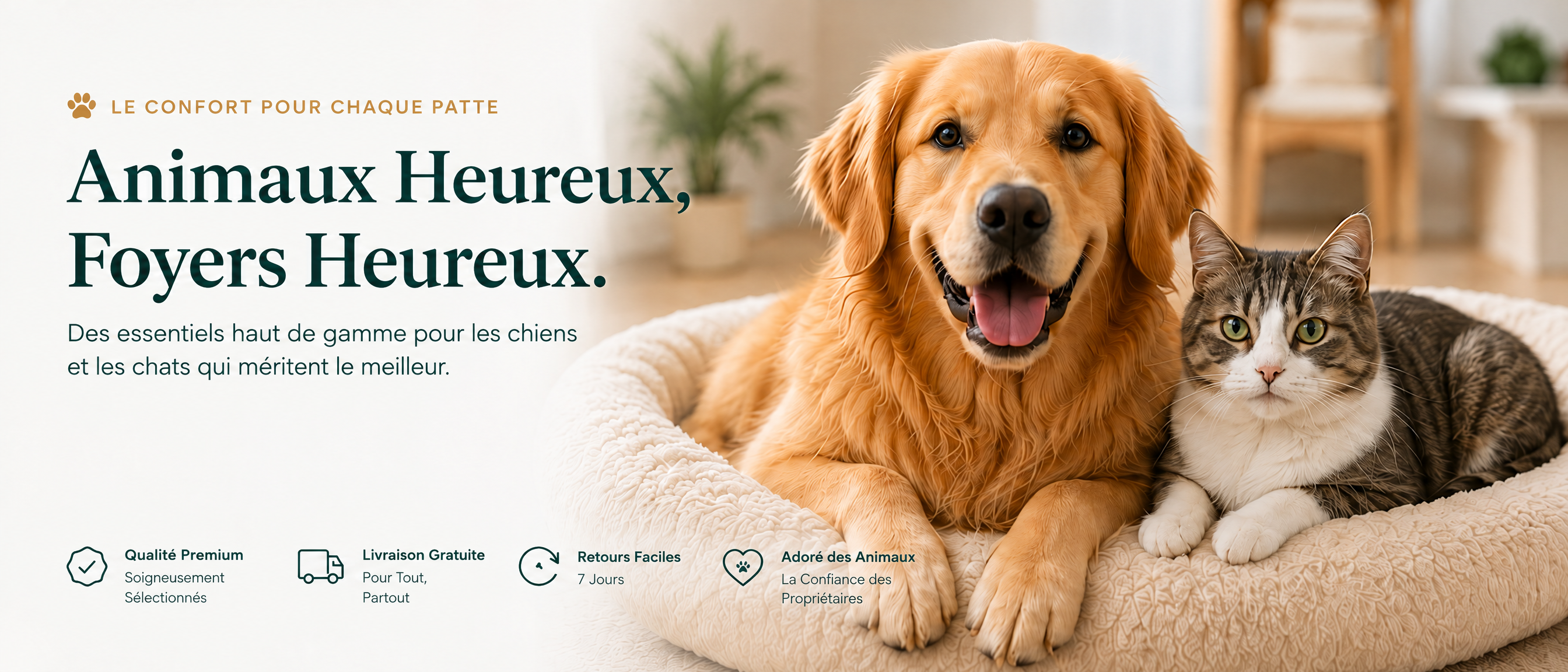 Animaux heureux, foyers heureux – Pawnests